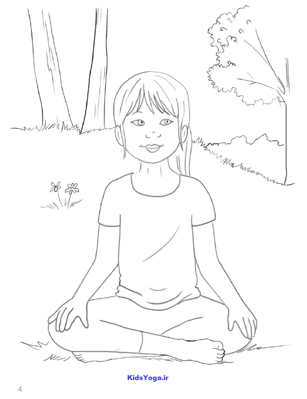 الگوهای نقاشی یوگای کودک(مجموعه اول)